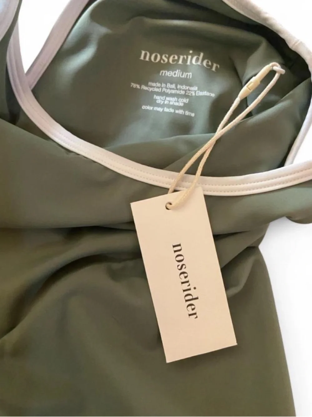 Noserider Retro Surf Suit in Sage Green NWT - Picture 7 of 8